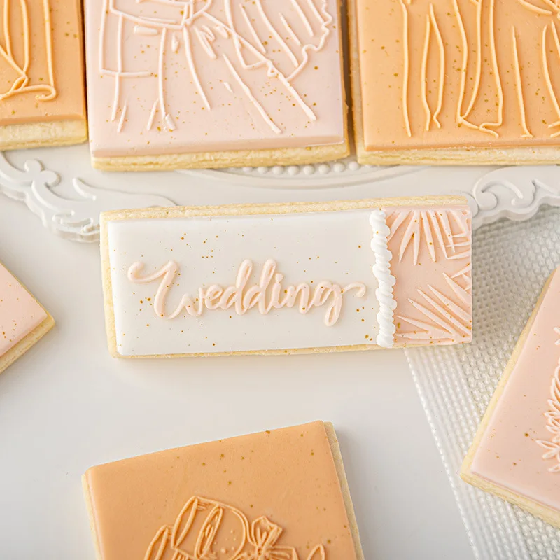 Новинка украшения для свадебной вечеринки обручальное кольцо пресс печенья