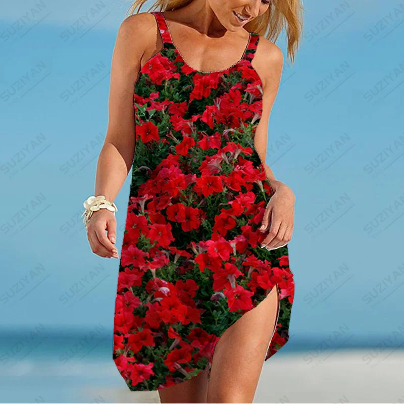 

Ladies Shop Woman Sexy Birthday Dress Dresses Hawaii Fashionable Beach Style Woman Skirts Japanese Summer Hot-Selling