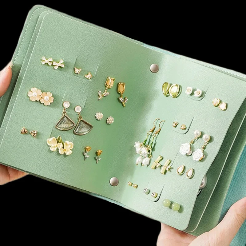 

Кожаная сумка-Органайзер для сережек