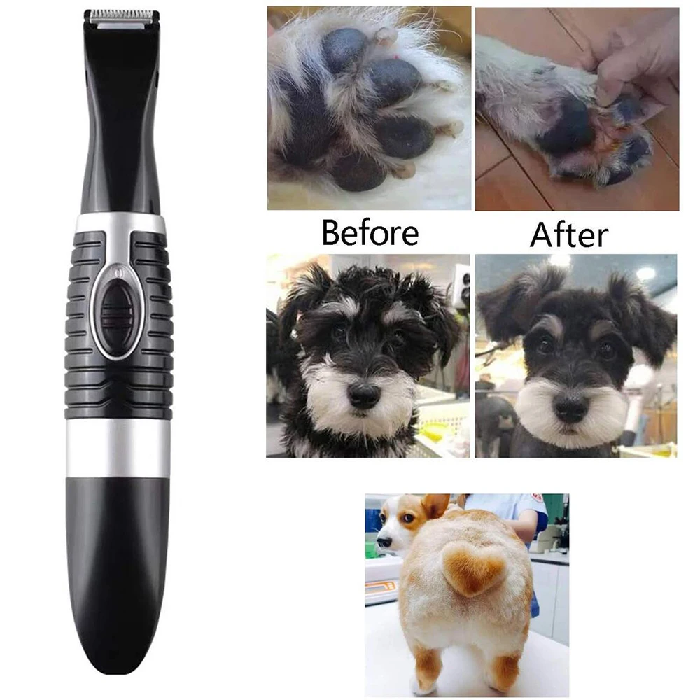 Машинка для стрижки домашних животных электрическая бритва шерсти вокруг лап