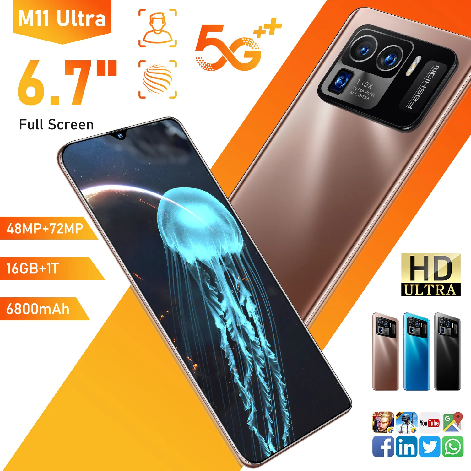 M11 ультра нетбук с идентификацией лица Qualcomm 888 + ноутбук 16 ГБ ОЗУ 1 ТБ ПЗУ 6 7