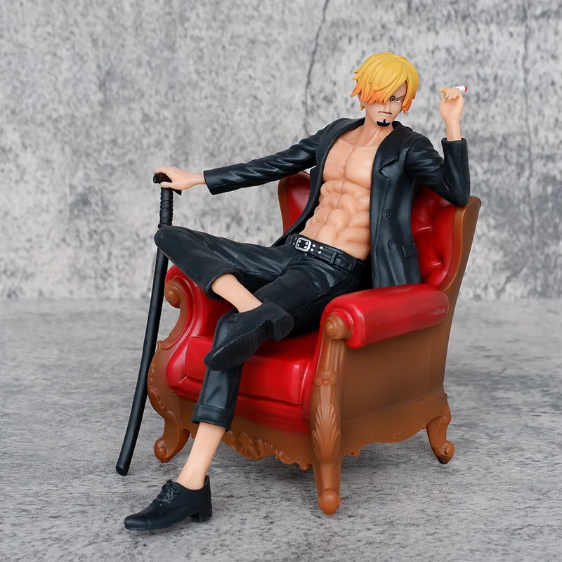 

14.5cm Anime One Piece Sanji Action Figure Toys Figuras Anime Manga Figurine PVC GK Statue Collection Model Doll Ornaments Gift