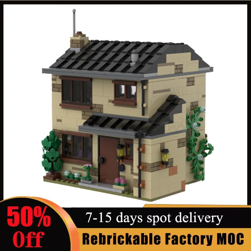 

1166pcs Customized Modular Privet Drive Building Blocks Street View Bricks Assembled DIY Birthday Children Christmas Toys Gifts