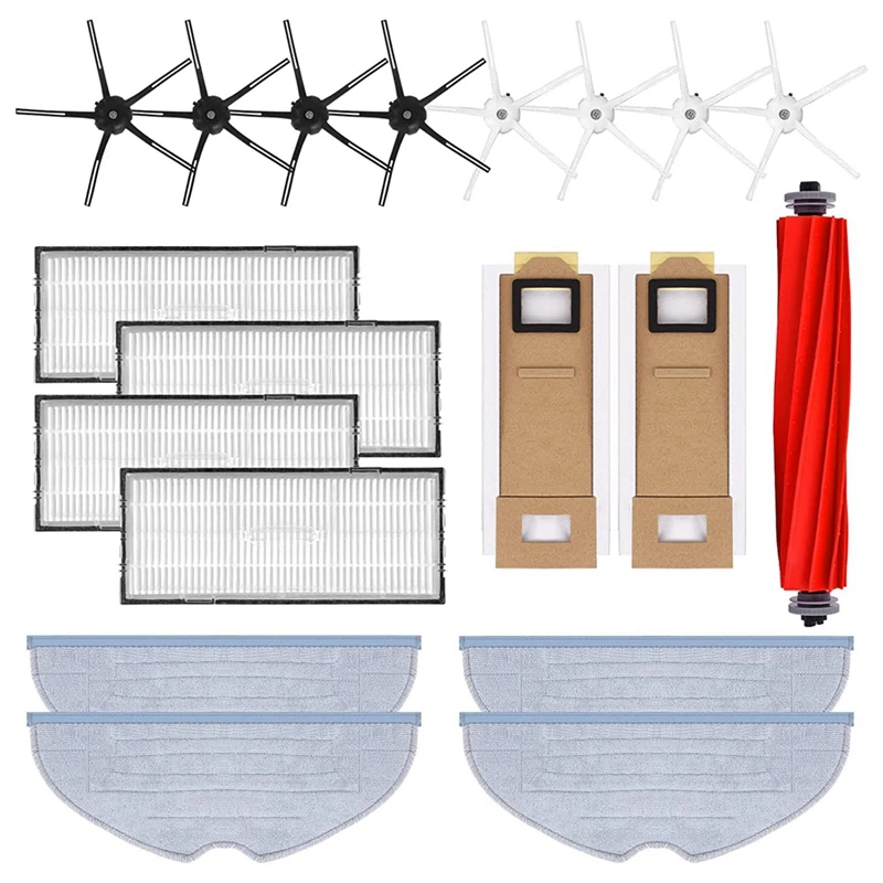 

Main Side Brush Hepa Filter Mop Cloth For Xiaomi Roborock S7 S7 Plus S7 Maxv Plus T7 T7S T7 Plus T7S Plus Vacuum Cleaner Kit