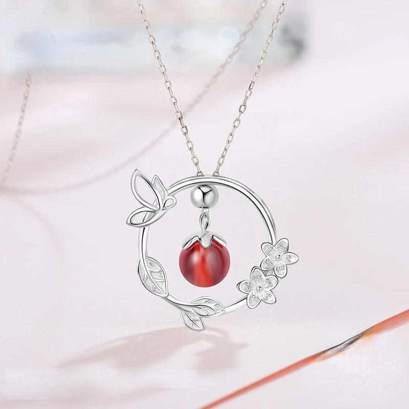 Аниме Tian Guan Ci Fu TGCF Hua Cheng Xie Lian цветок ожерелье с красными бусинами женские