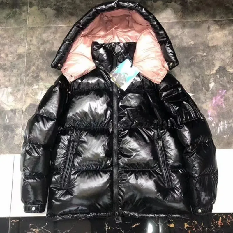 

leisure warmth woman winter down jacket used for skiing windproof white duck down NFC sensing function hooded couple coat