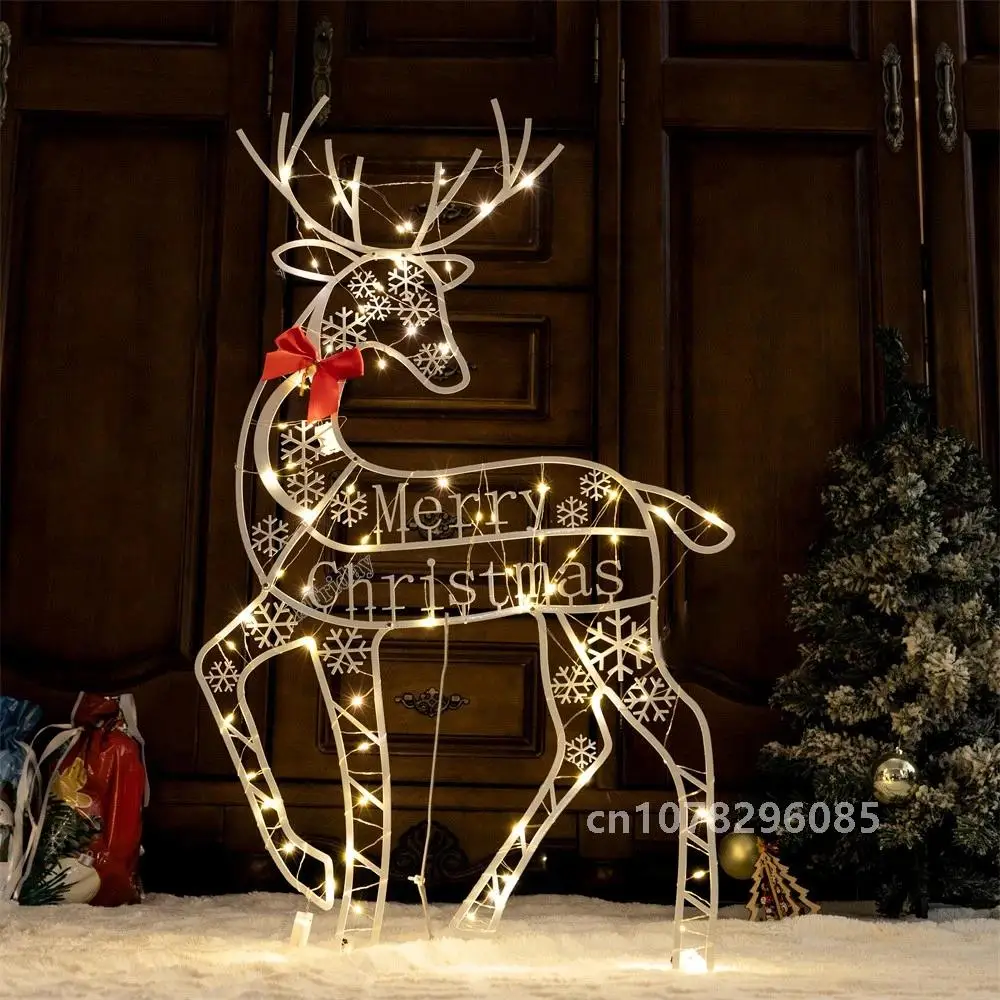 3 шт. Originali Освещенный олень Семейный рождественский декор с подсветкой оленя со