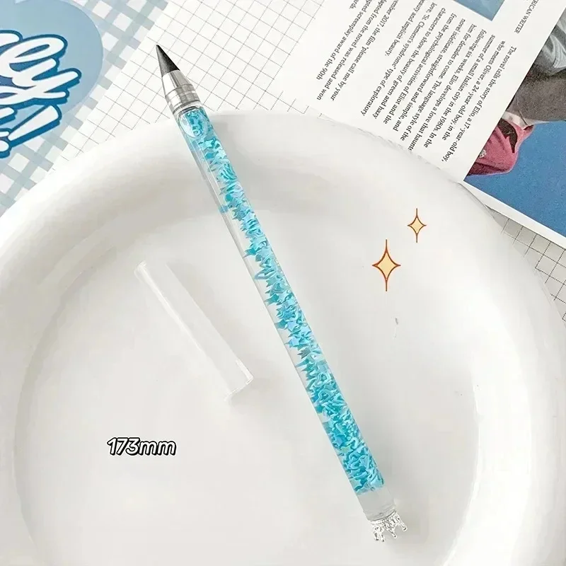 Новинка 2024 золотой порошок струящаяся песочная ручка креативная шариковая