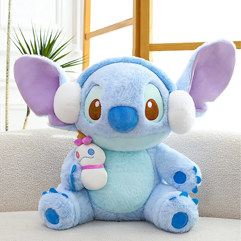 Disney Lilo &amp Stitch плюшевые игрушки Kawaii аниме куклы Angel 40-100 см мягкая подушка