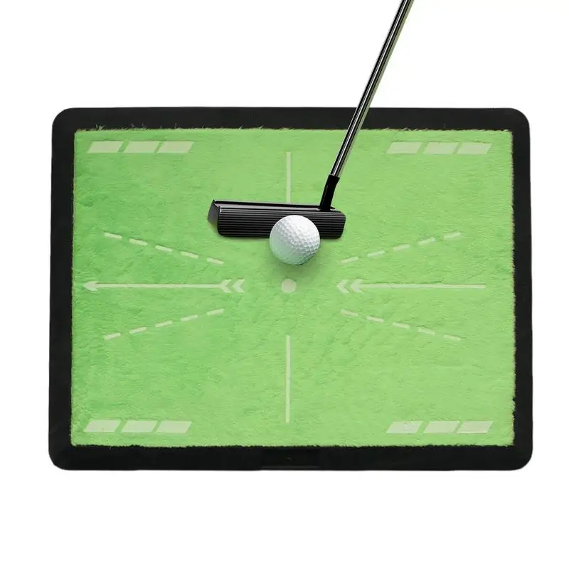 

Golf Practice Mats Durable Golf Putting Mat Portable Multiple Colors Golf Swing Mat With Crystal Velvet Material For Men/Golf