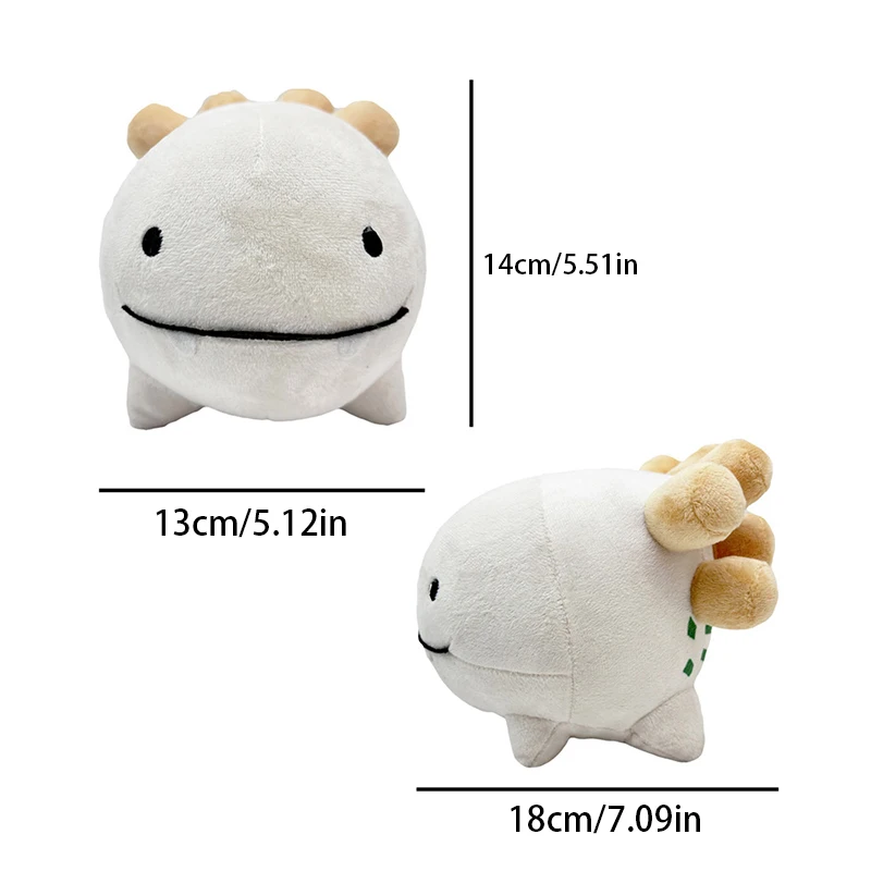 Игрушка Аниме Саламандра с большим Ротом милая мягкая Рождественская кукла