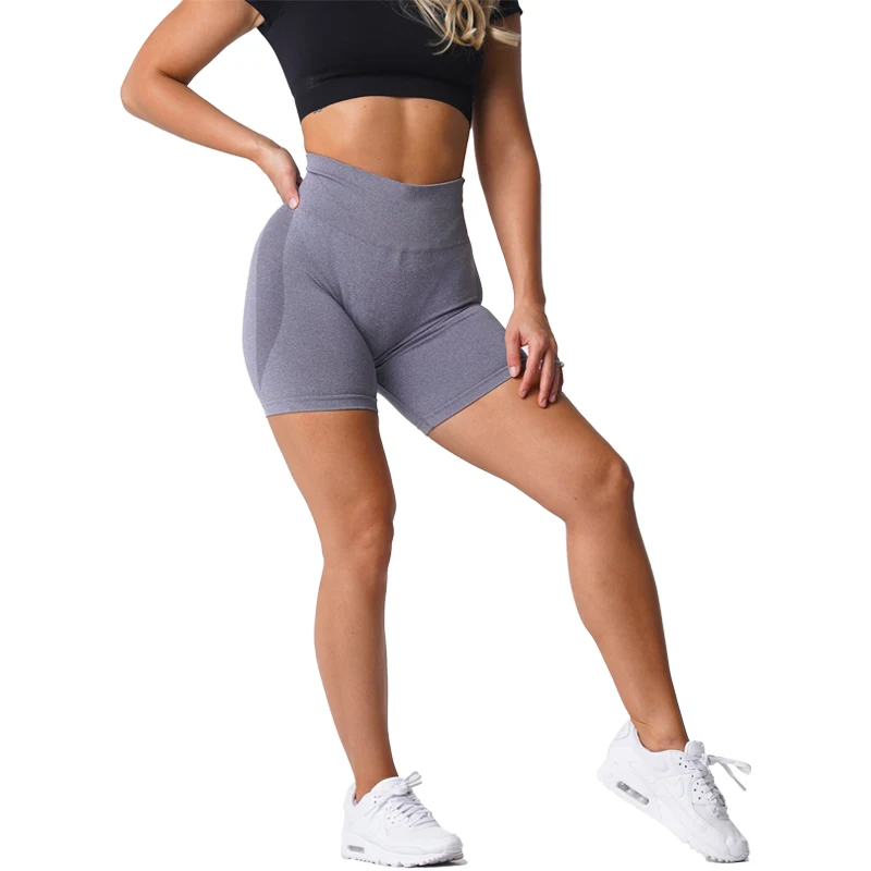 2023 New Seamless Shorts For Women Push Up Booty Workout Shorts Fitness Sports Short Gym Clothing Yoga Shorts