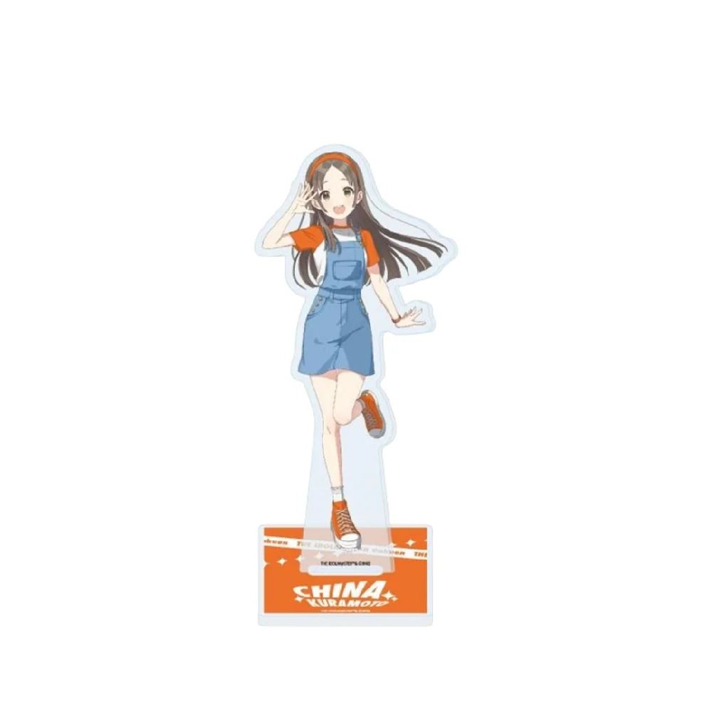 Фото Акриловая подставка-брелок Gakuen Idolm@ster с подвеской Ханами Саки Котоне, игровые аксессуары, коллекционный декор, подарок №4