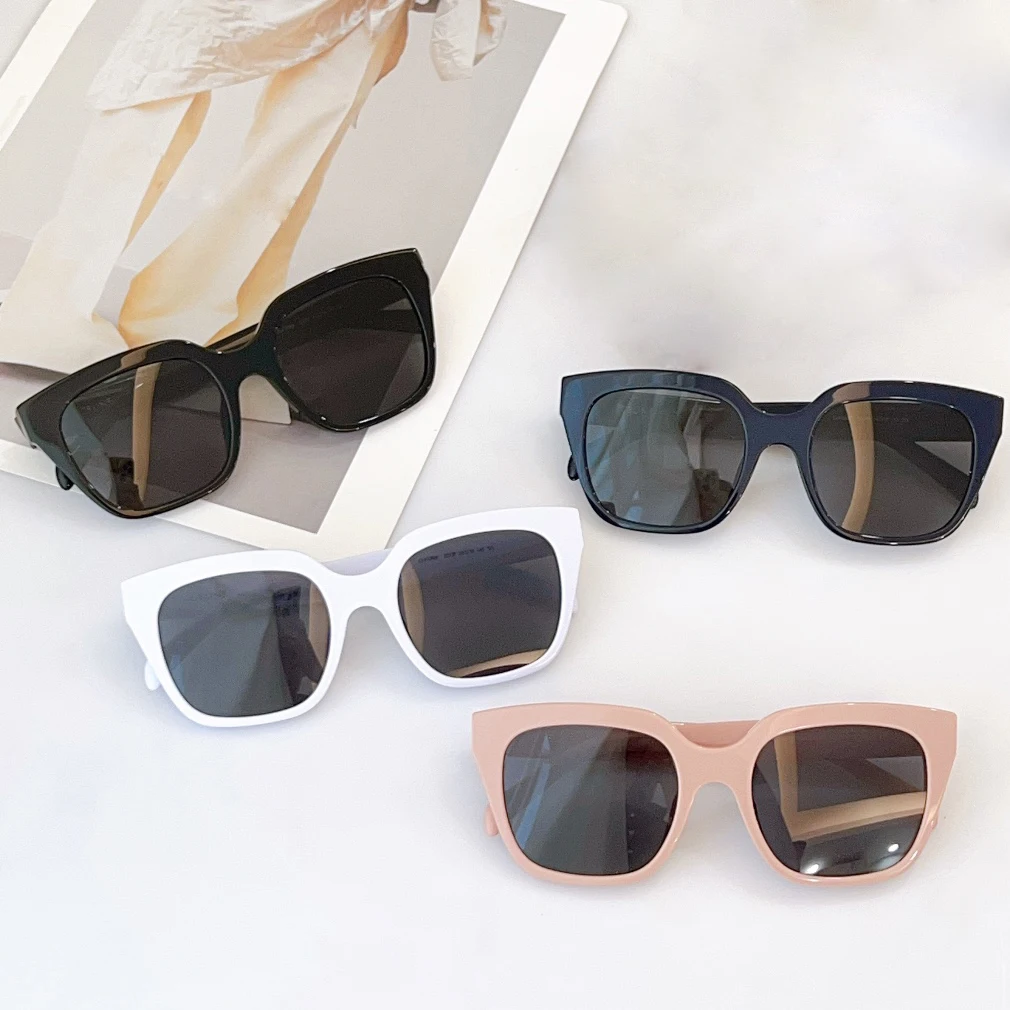 

Holiday Ladies All-match Big Frame Square Acetate Sun Glasses 40198 Oversized Good Quality Sunglasses