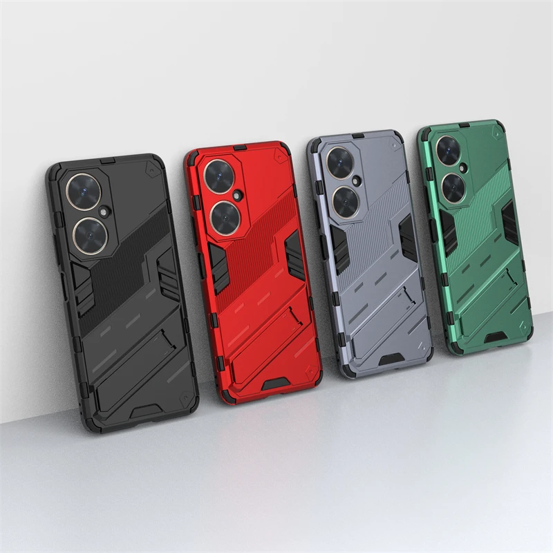 

For Huawei Nova 11i Case Cover Huawei Nova 11i Capas Lens Protector Kickstand Phone Back Holder Cover For Huawei Nova 11i Fundas