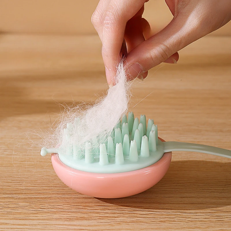 Силиконовая щетка для купания домашних животных массажная кошек и собак