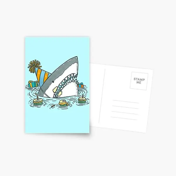 

Открытка «Акула Ii» на день рождения, мультяшный Простой Модный фотоальбом, подарок для мальчиков, декор для фотографий, печать изображений ...