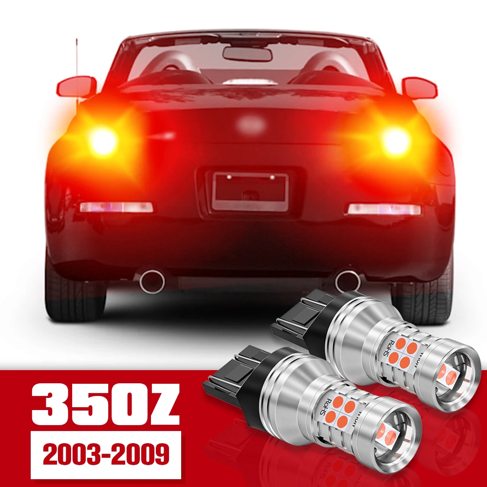 

2pcs Brake Light Accessories LED Bulb Lamp For Nissan 350Z Z33 2003-2009 2004 2005 2006 2007 2008