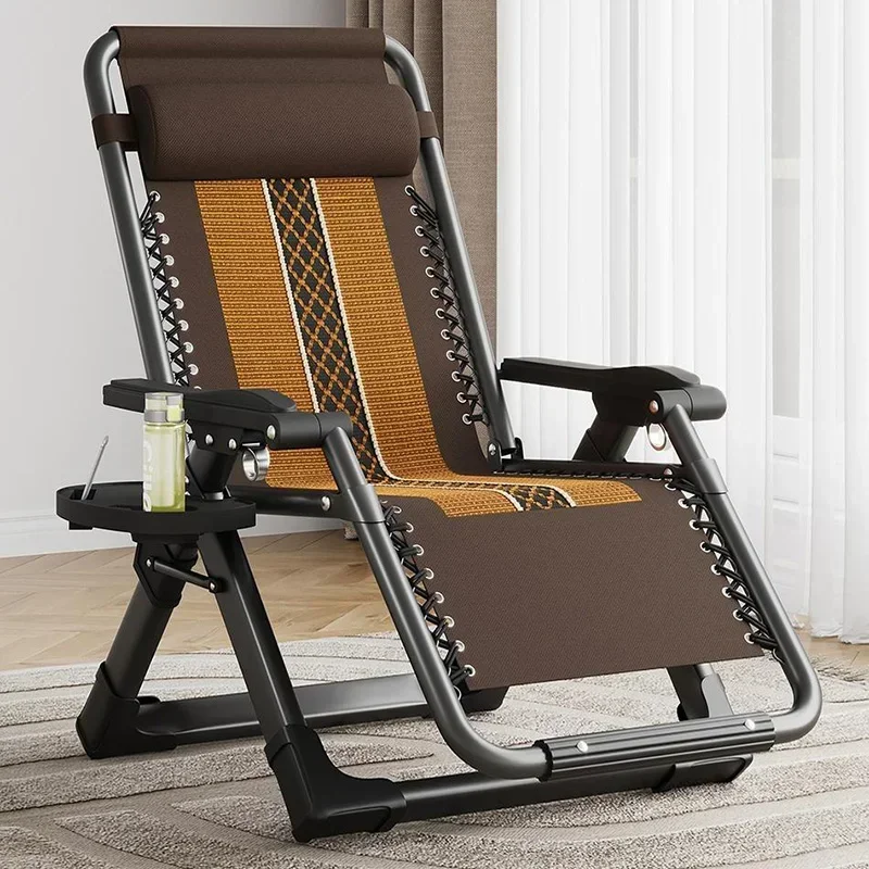 Складной портативный шезлонг для дома отдыха гостиной мебель со спинкой
