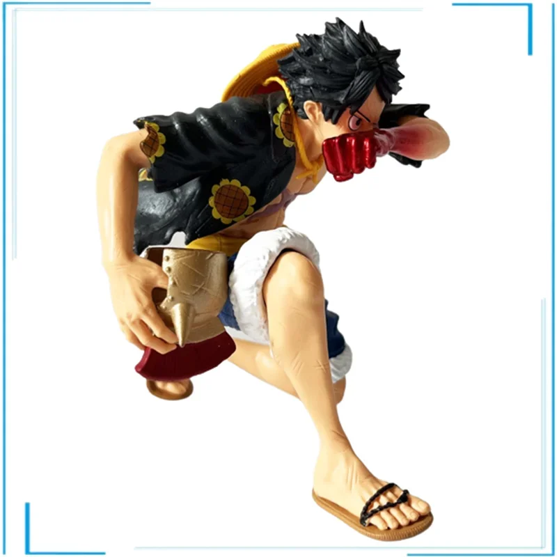 

One Piece blow Monkey D Luffy Japanese anime Anime Figures In shelf Model pendant statue Model Collection Figurine For Ornament