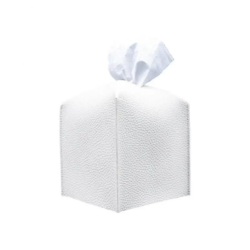 

Modern PU Leather Tissue Box Creative Cute Ins Creative Simplicity Napkin Case Car-Carrying Toilet Home Bathroom Tissue Case