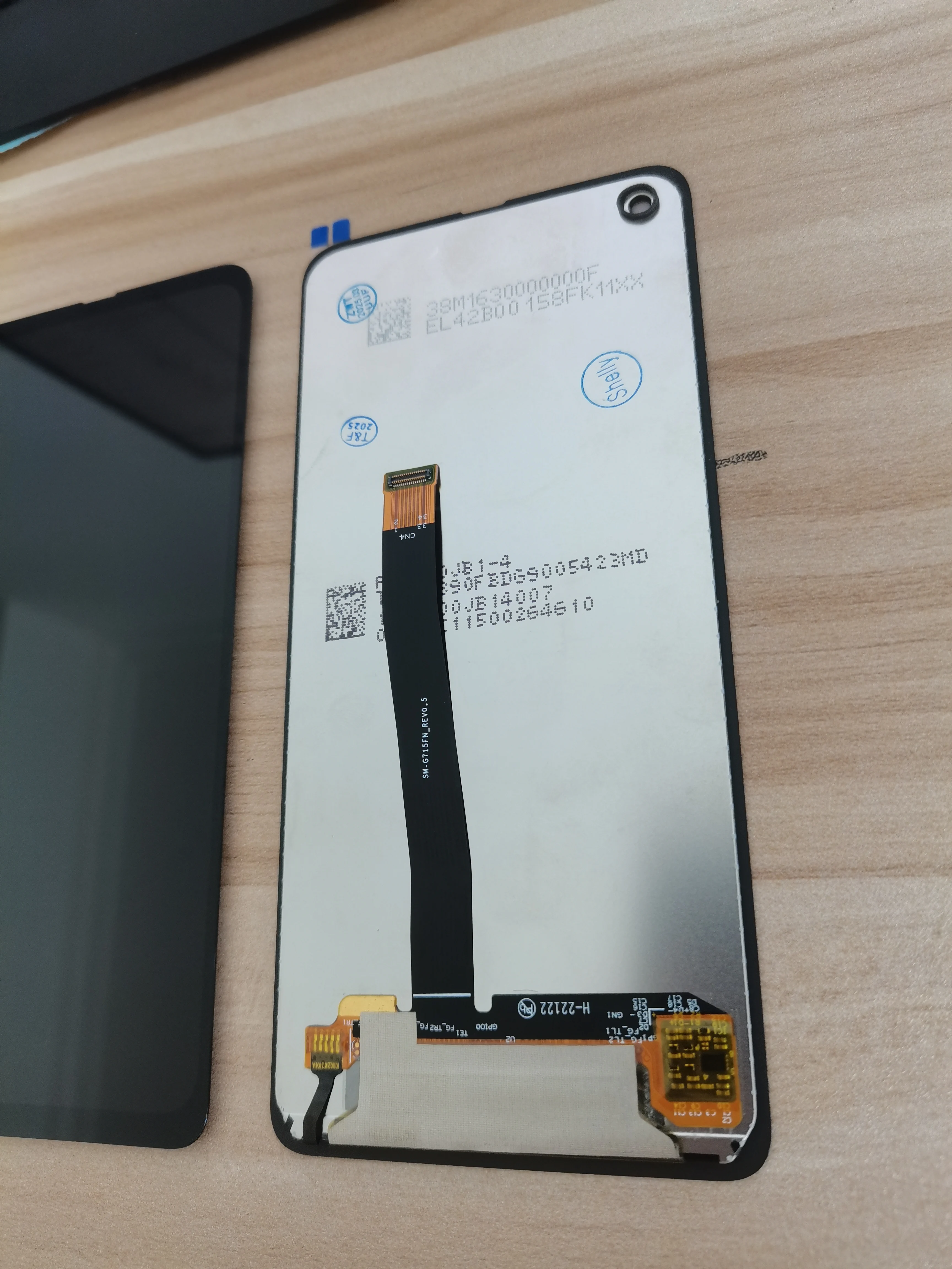 Фото Тест для Samsung Galaxy XCover Pro, ЖК-дисплей, преобразователь сенсорного экрана в сборе для SM-G715, замена ЖК-дисплея, ремонт №1