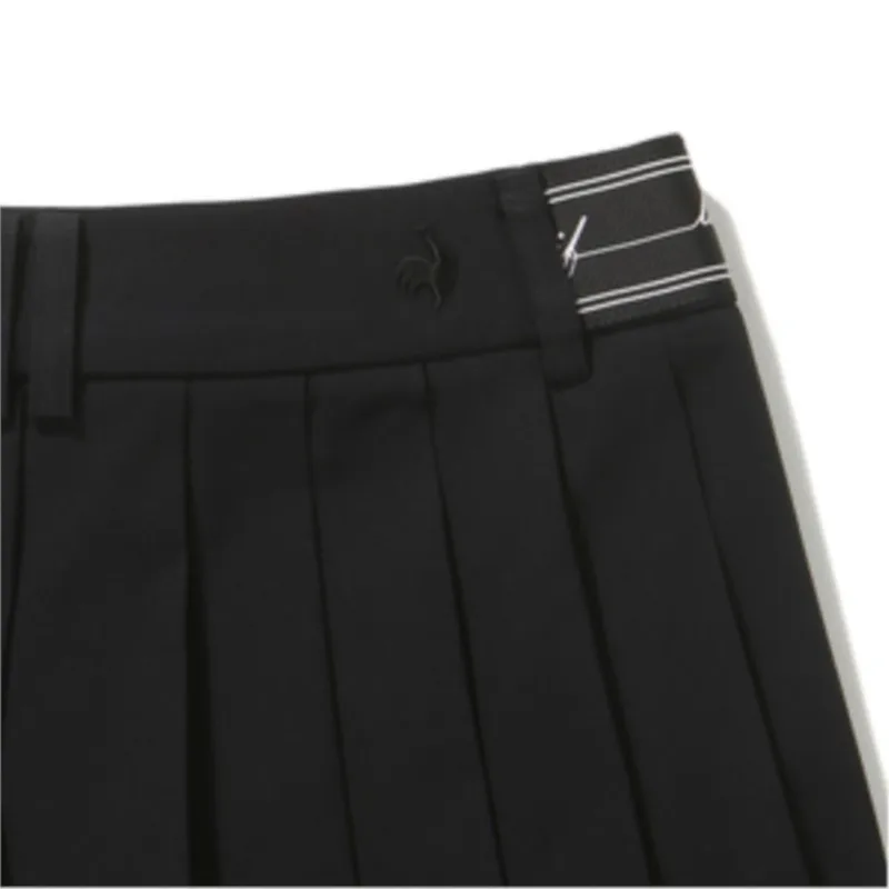 Women Golf Mini Skirts Versatile A-line Basic Stretchy Flared Skater Skirt