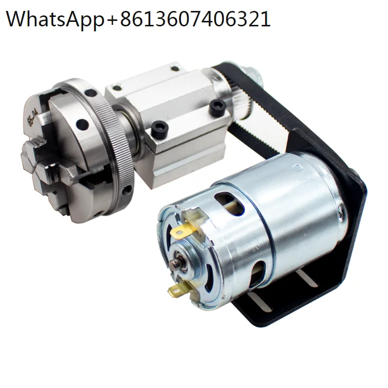 

No power Multi-function 895 Motor Rotary Lathe Woodworking Spindle DIY Slider Assembly + Chuck Y