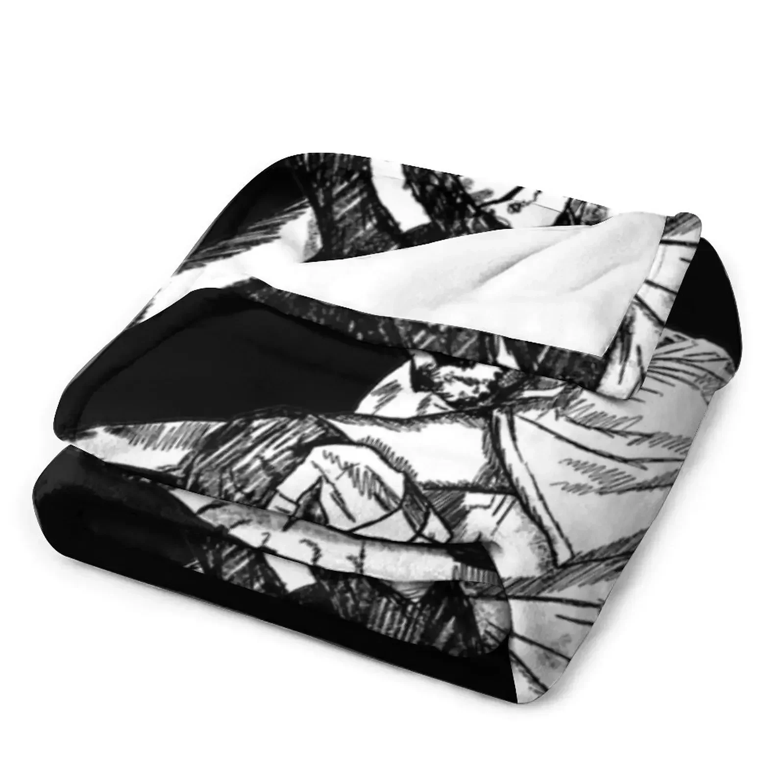 Натянутое одеяло Sesh Bones премиум-класса рождественские подарки пляжная кровать