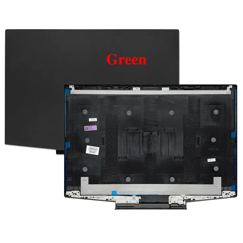 Фото Для ноутбука HP Pavilion 15-DK 15-DK0134TX: НОВЫЕ серебристо-зелено-фиолетовые аксессуары для ноутбуков – задняя крышка ЖК-экрана, передняя рамка, петли. №4