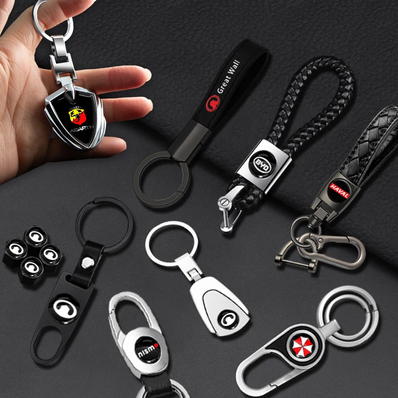 

Car Keychain Metal Braided Key Chain Business Key Rings For Dodge Journey Caliber Challenger Charger Nitro Ram 1500 Dart Durango