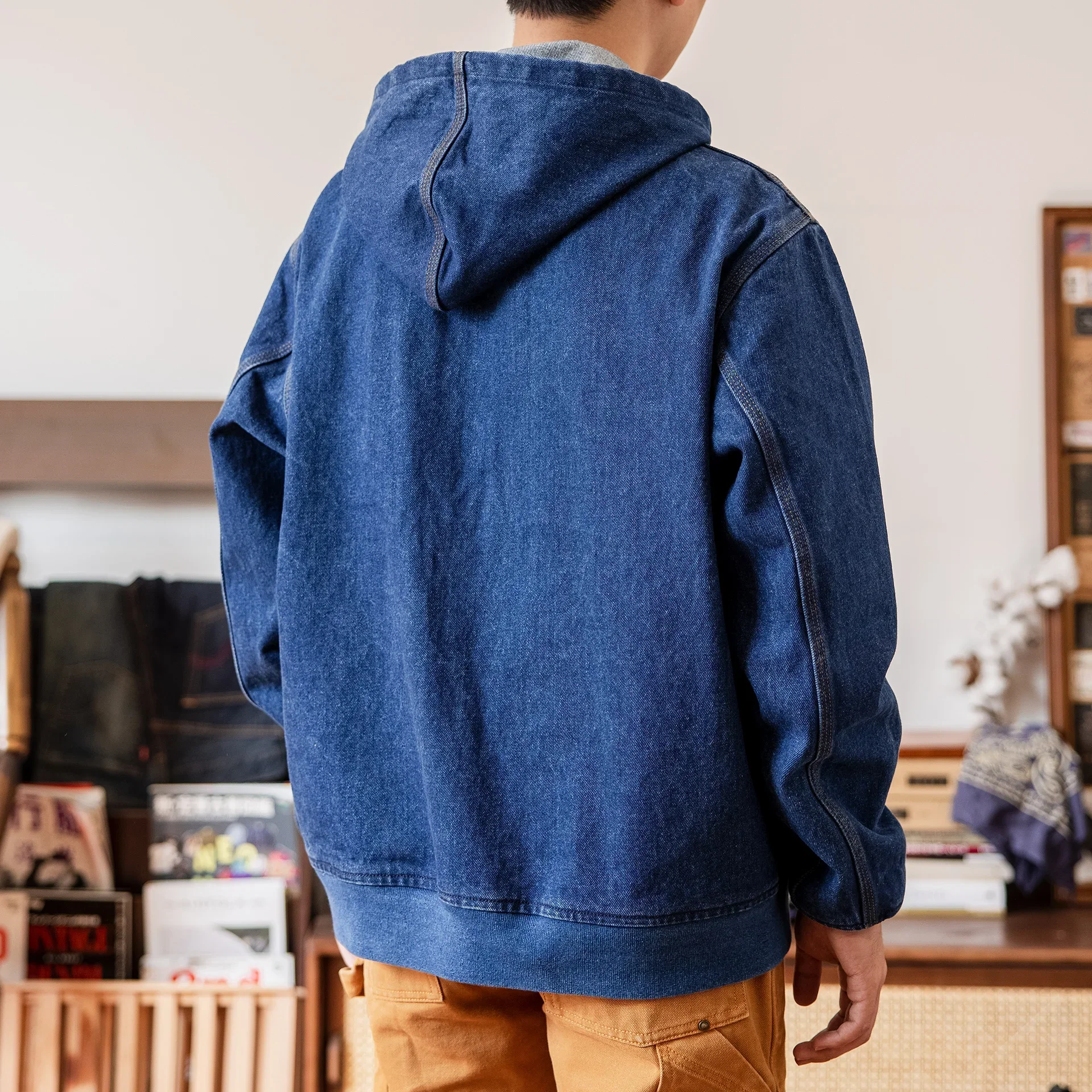 Женская джинсовая куртка из высококачественного хлопка Повседневная стильная