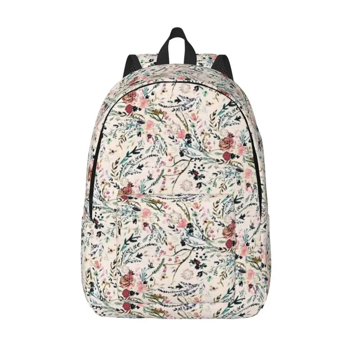 

Fable Floral Woman Small Backpacks Boys Girls Bookbag Waterproof Shoulder Bag Portability Laptop Rucksack Children School Bags