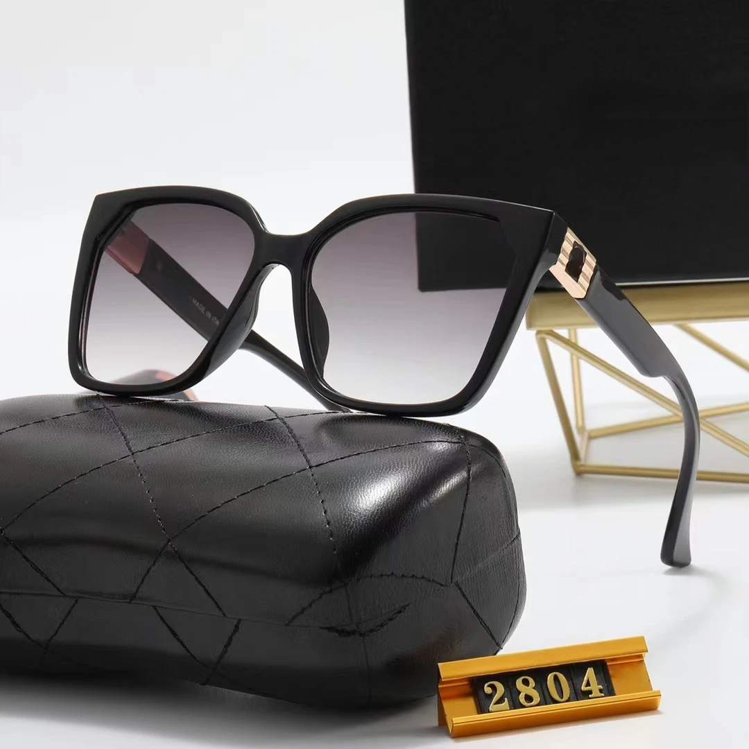 

Square Sunglasses Women Big Frame Color Gradient Sunglasses Women Luxury Designer Pink Cc Oculos Original UV400