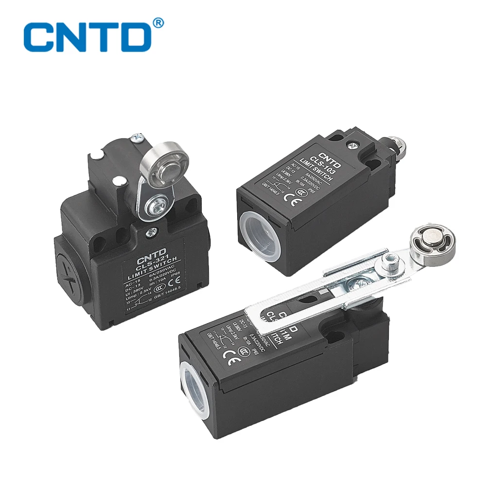 

CNTD Vertical Limit Switch Ip65 1NO1NC 10A 250V CLS-1 Series Double Circuit Type Of Limit Switch