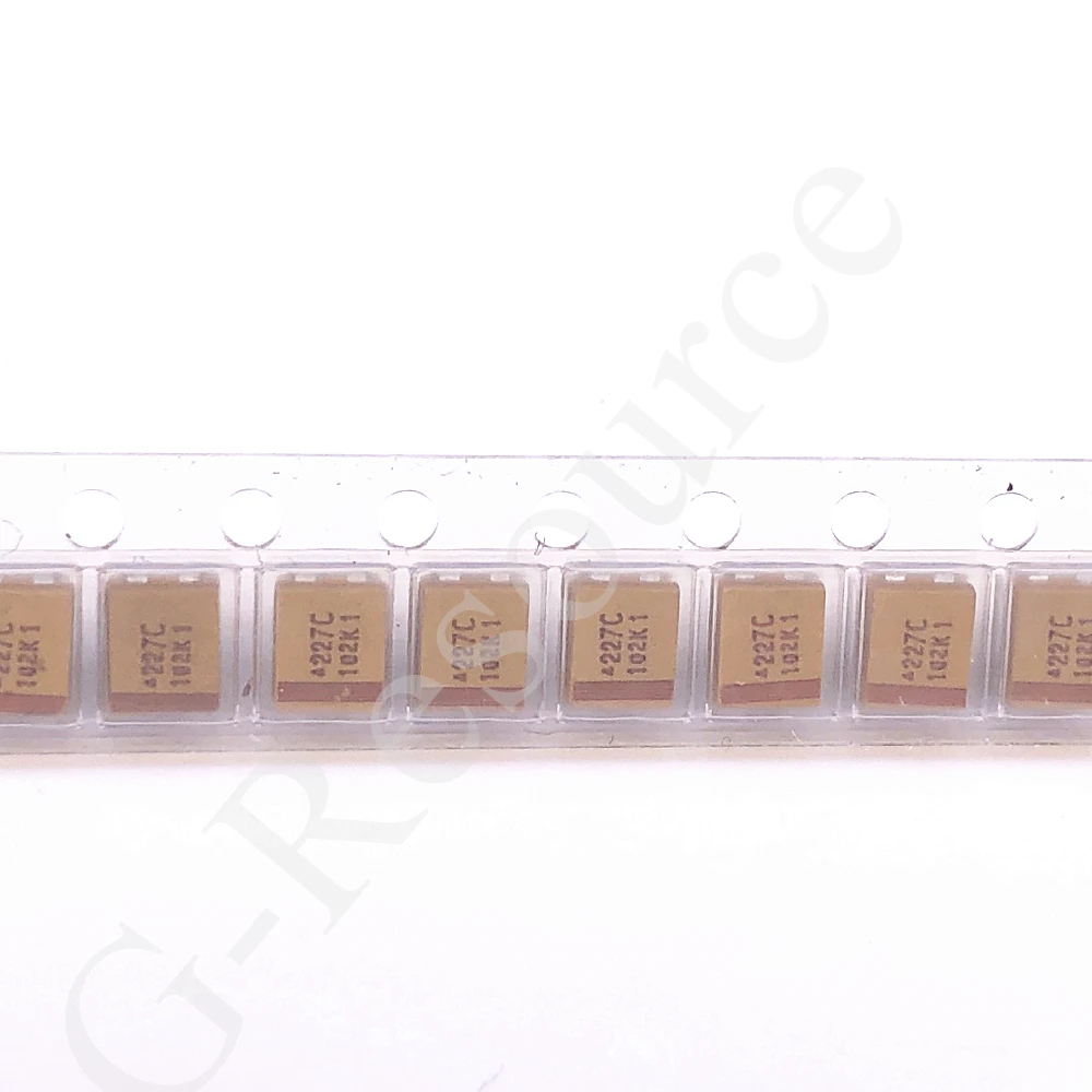 

(10pcs) TAJB227K016RNJ 16V 220UF 227C Type B 3528 1210 227C Tantalum Capacitor