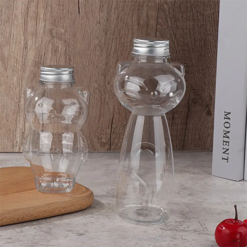 Transparent Pet Juicing Beverage Pet Bottle Cold Drink Seale
