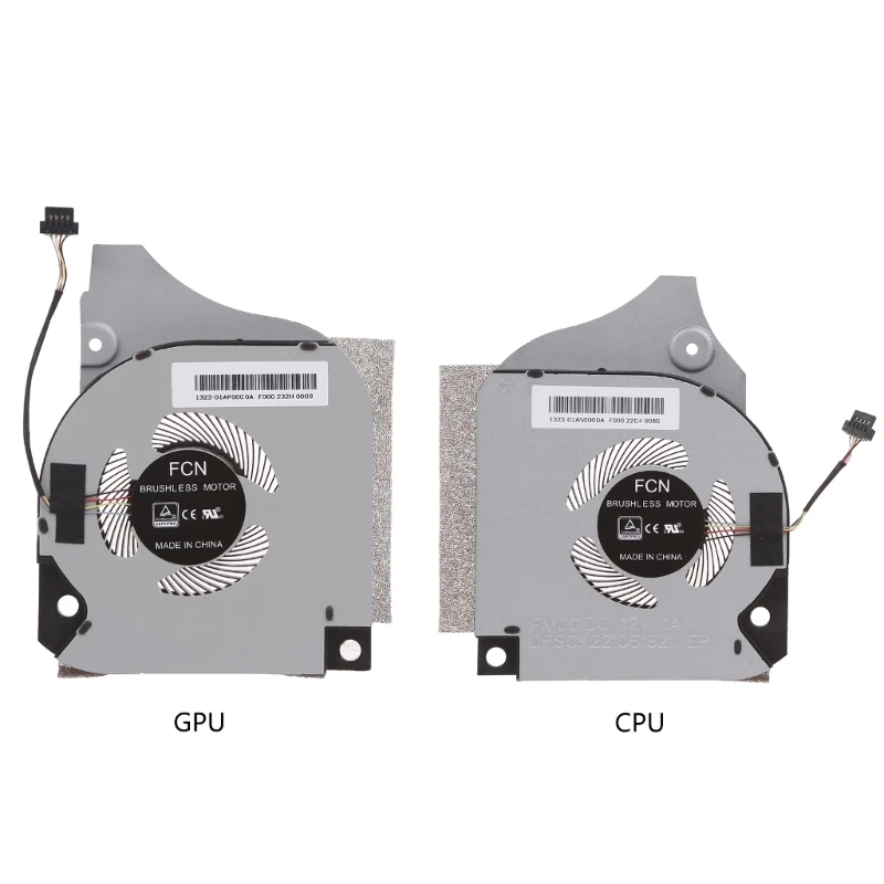 

New DFSCK221151811 DFSCK221051821 DC12V 1A CPU GPU Cooler For G5-5590 G7-7790 7590 CN-006KT2 Notebook CPU Cooling Fan