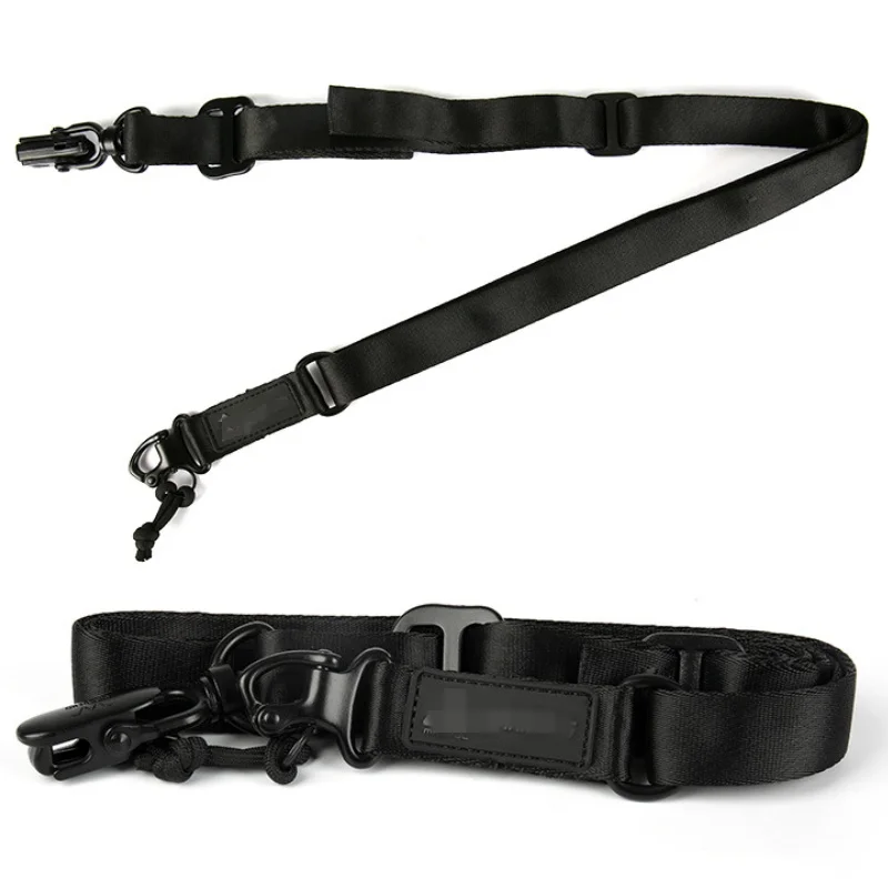 

1 Pcs Double Point Tactical Multi-Mission Rifle Sling Gun Strap System Mount Set Suitable for MS2 Remington 870 AR15 AR10