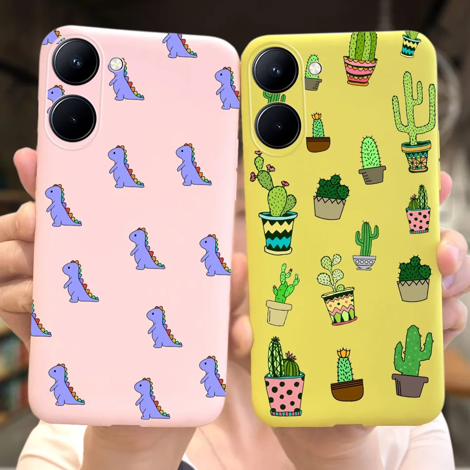 Чехол для Realme V23 6 58 дюйма чехол детей модный матовый противоударный мягкий ярких