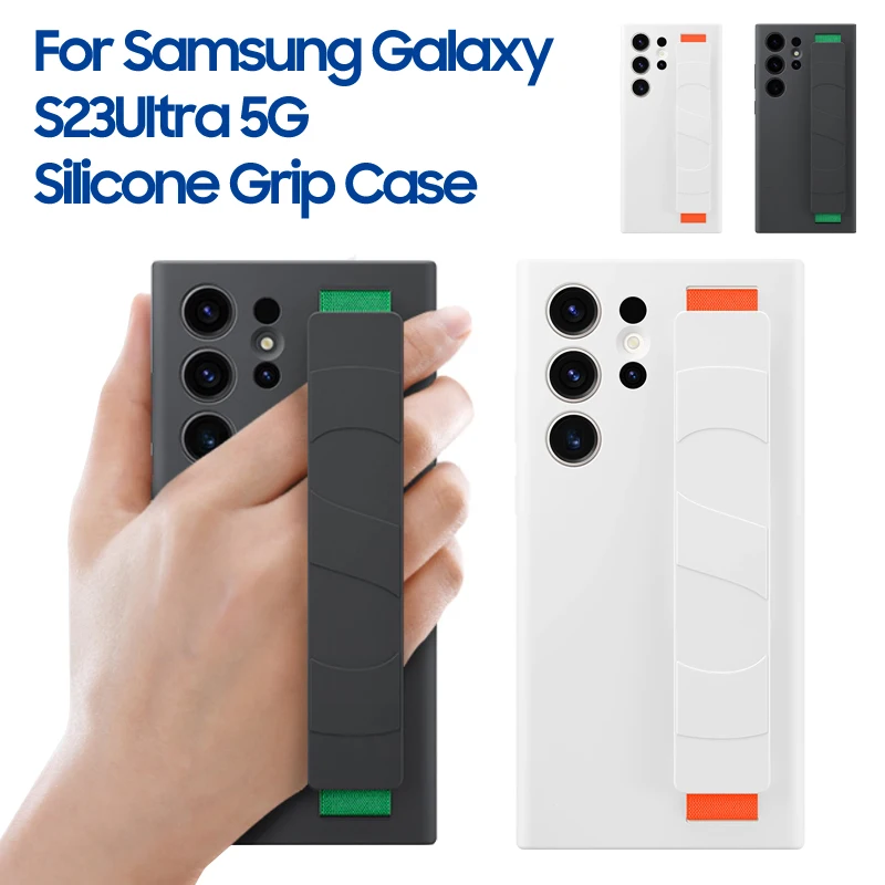 

Silicone Grip Cover Protective Case For Samsung Galaxy S23 Ultra S23Ultra 5G Mobile Phone Cases Fashion Cases