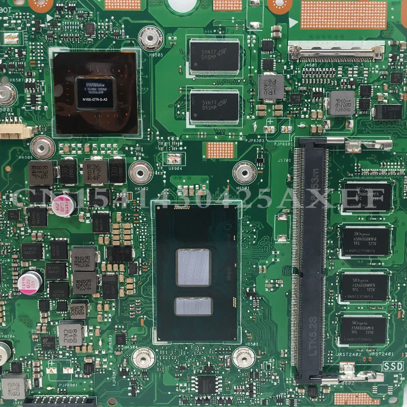 Материнская плата Dinzi UX310UV для ноутбука ASUS ZenBook UX310UQK UX310UQ UX410UV UX310U материнская 8G-RAM