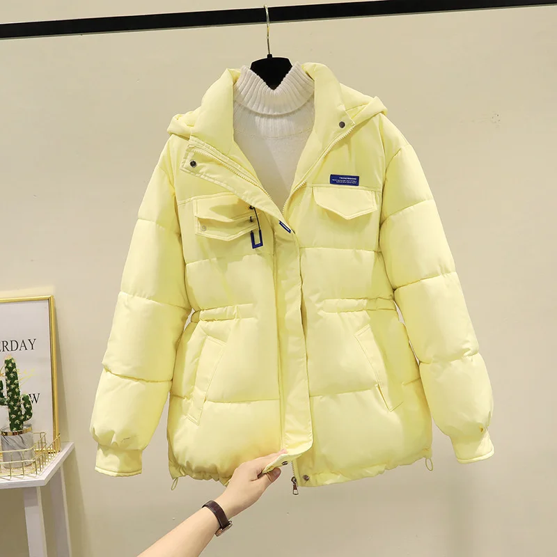 Down Cotton Padded Clothes Spring Coat Women Outwear Warm Autumn Winter Jackets For Women Casual 2022 New Korean Thickened Coats