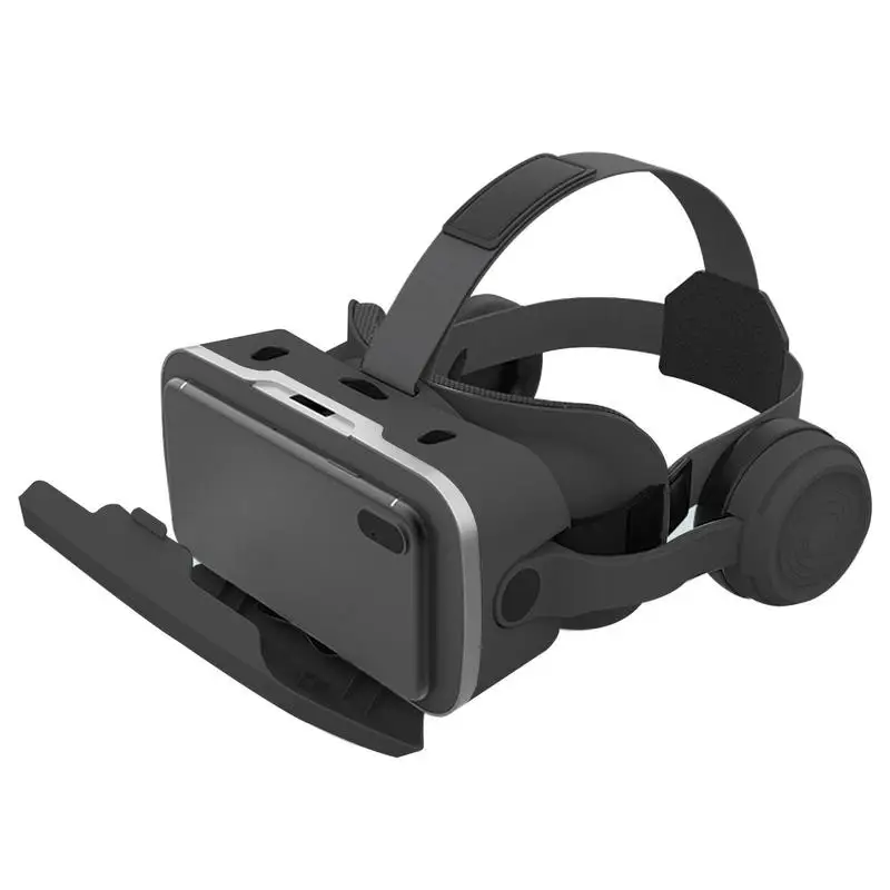 3D HD Виртуальная реальность наушники для фильмов и игр VR очки Goggles 2K Анти-голубые линзы Регулируемый зрачок и расстояние до объекта.