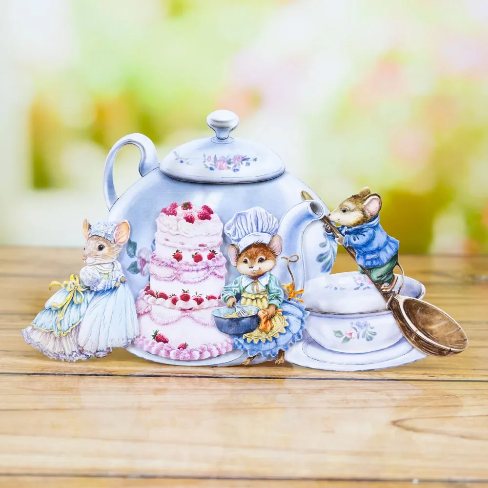 Мышь торт мыши чтобы встретил вас ткани День рождения Микки металлические штампы