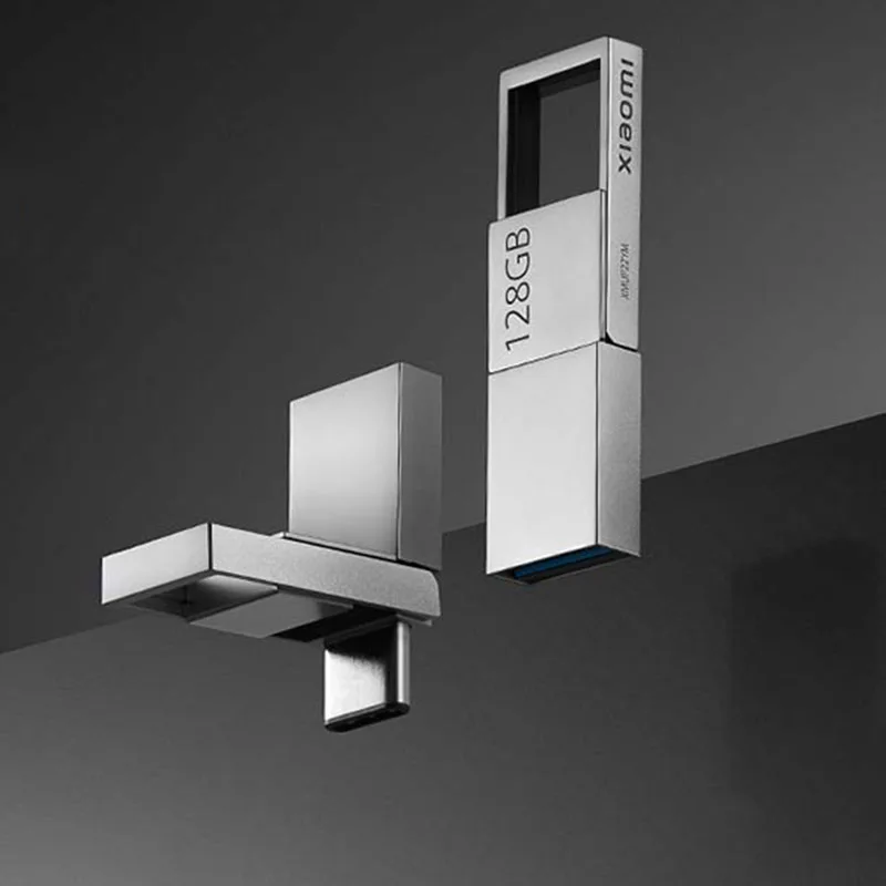 Новый двухинтерфейсный U-диск Xiaomi 128 ГБ 64 USB 3 2 интерфейс Type-C внешняя передача