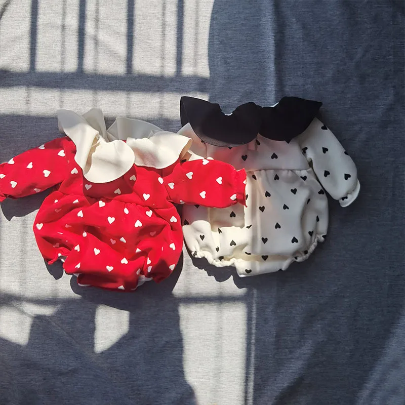 Детский утепленный комбинезон на девочку 0-24 месяца с плюшевой подкладкой -