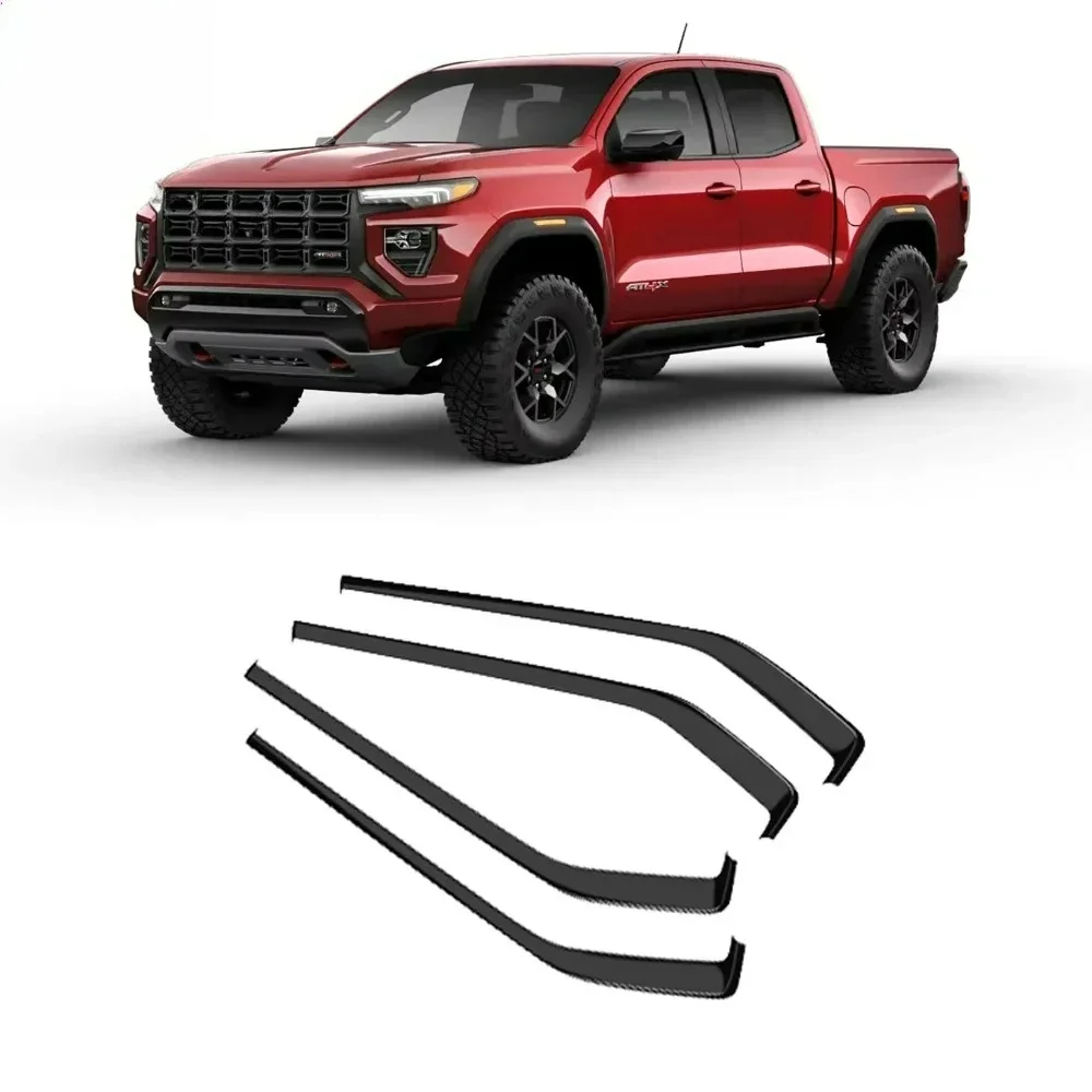 Фото Для GMC Canyon 2023-2024: декоративная накладка на внутреннюю дверную панель, аксессуар для кузовного обвеса, товары для украшения салона автомобиля. №2