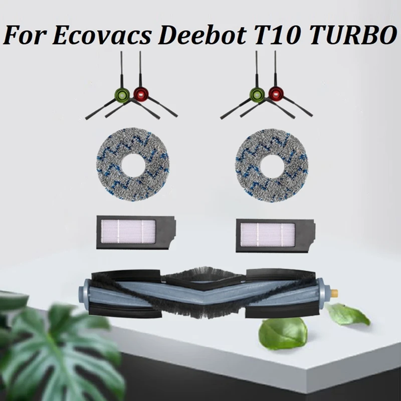 

9 шт., сменные детали для пылесоса Ecovacs Deebot T10