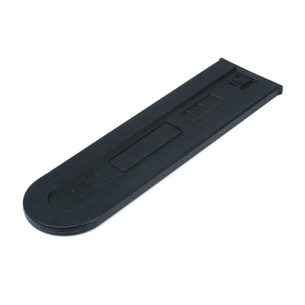 

Black Chainsaw Cover Durable Scabbard Guard Anti Scratch Protect Plate Plastic Universal Accessories Tools Effective Garden